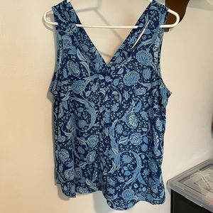 Blue Paisley Top by Candies